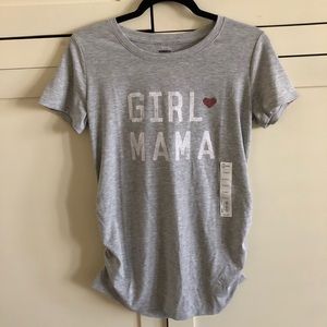 NWT Girl Mama maternity top (Small Mat)